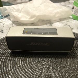 Bose SoundLink Mini Portable Speaker - Silver and Black